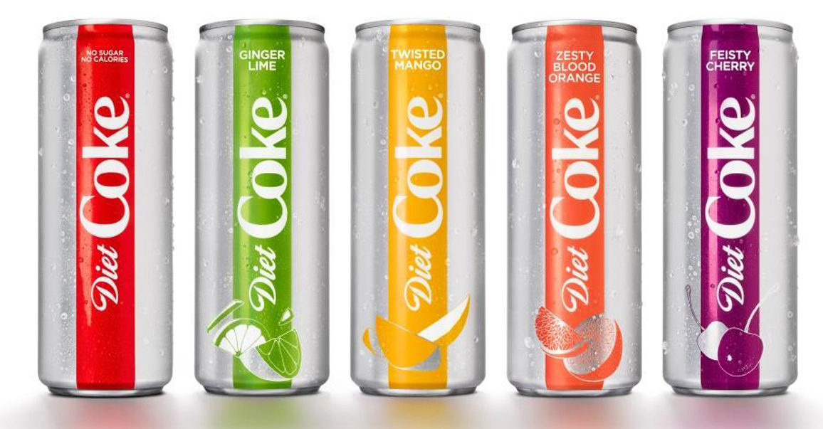 新口味 Diet Coke  哪一款你最想試？
