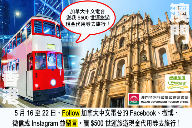 Social media game 送你 $500 世運旅遊現金代用券去旅行！