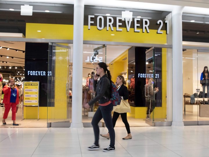 美國時裝公司Forever 21再次申請破產