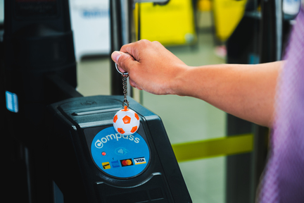 足球造型Compass Card