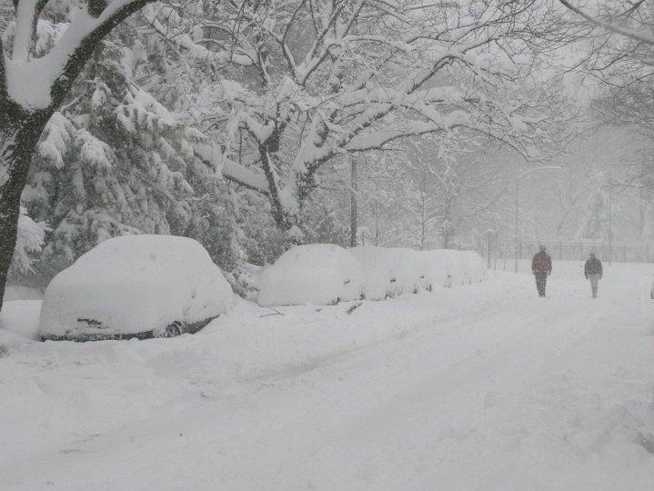 BC省北部大部份地區在剛過去的周末落大雪之後預測會有冰雨