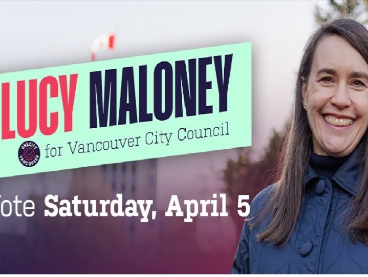 道路安全倡議者 Lucy Maloney宣佈參選溫哥華市議員