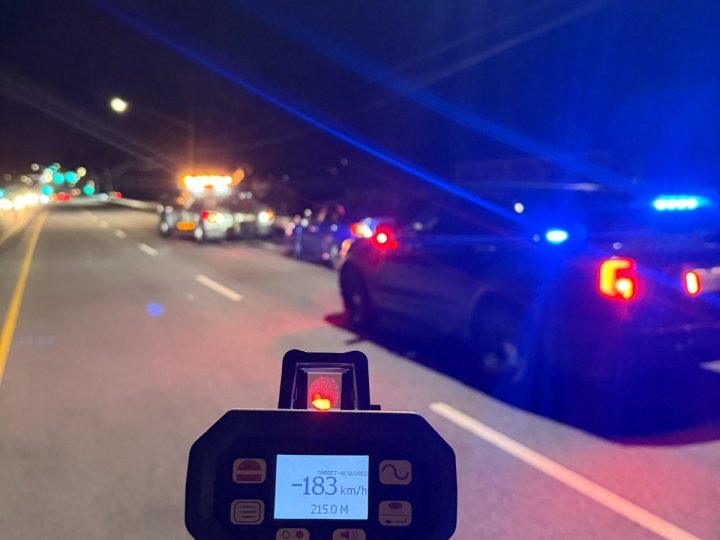 素里市警上週4日內向25名超速司機發告票