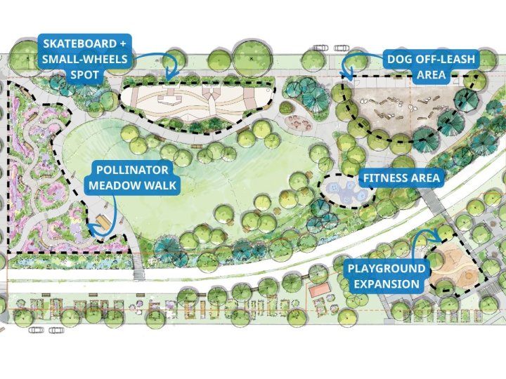 溫哥華公園局批准溫西一個新公園設計草案
