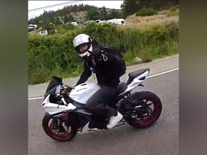 Kelowna騎警尋男電單車手    涉危險駕駛逃避警方追捕